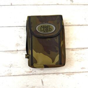 Camouflage Bible Case Carrying Book Bag Zip Closure Gregg Gear 10x6in NEW